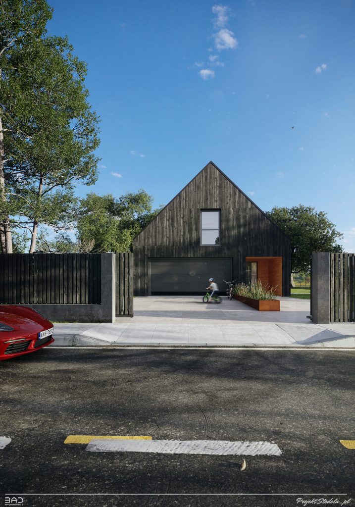 nowoczesna stodoła front